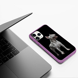 Чехол iPhone 11 Pro матовый Bully, цвет: 3D-фиолетовый — фото 2