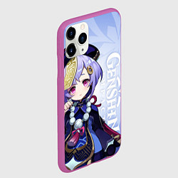 Чехол iPhone 11 Pro матовый GENSHIN IMPACT, ЦИ ЦИ,, цвет: 3D-фиолетовый — фото 2