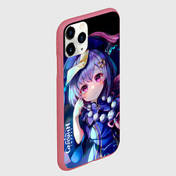 Чехол iPhone 11 Pro матовый GENSHIN IMPACT, цвет: 3D-малиновый — фото 2