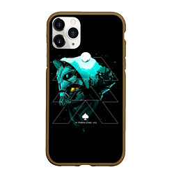 Чехол iPhone 11 Pro матовый DESTINY, цвет: 3D-коричневый