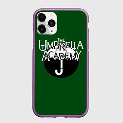 Чехол iPhone 11 Pro матовый Umbrella academy
