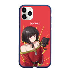 Чехол iPhone 11 Pro матовый Megumin