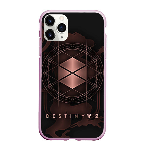 Чехол iPhone 11 Pro матовый DESTINY, TITAN / 3D-Розовый – фото 1