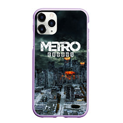 Чехол iPhone 11 Pro матовый Metro Exodus