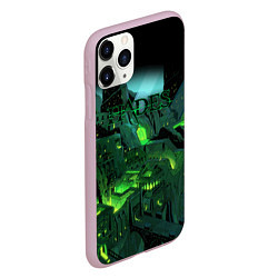Чехол iPhone 11 Pro матовый Hades Z, цвет: 3D-розовый — фото 2