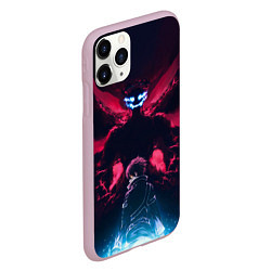 Чехол iPhone 11 Pro матовый Kirito, цвет: 3D-розовый — фото 2