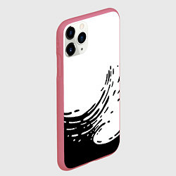 Чехол iPhone 11 Pro матовый Good Vibes, цвет: 3D-малиновый — фото 2