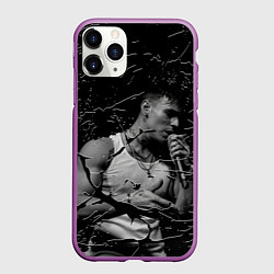 Чехол iPhone 11 Pro матовый NILETTO, цвет: 3D-фиолетовый