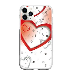 Чехол iPhone 11 Pro матовый Клуб Романтики, цвет: 3D-белый
