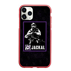 Чехол iPhone 11 Pro матовый Jackal