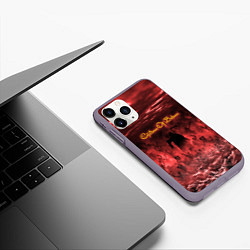 Чехол iPhone 11 Pro матовый Children of Bodom, цвет: 3D-серый — фото 2