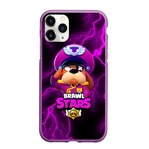 Чехол iPhone 11 Pro матовый Генерал Гавс Colonel Ruffus / 3D-Фиолетовый – фото 1