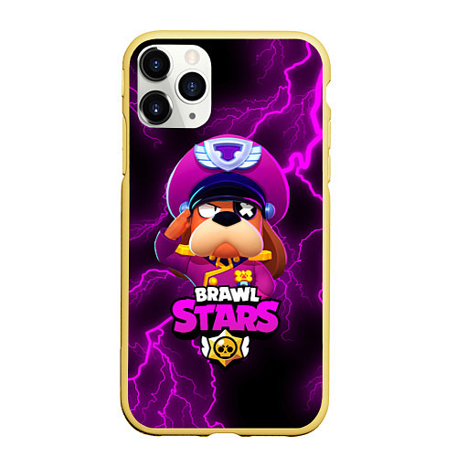 Чехол iPhone 11 Pro матовый Генерал Гавс Colonel Ruffus / 3D-Желтый – фото 1