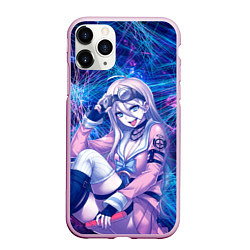 Чехол iPhone 11 Pro матовый Danganronpa, цвет: 3D-розовый