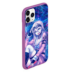 Чехол iPhone 11 Pro матовый Danganronpa, цвет: 3D-фиолетовый — фото 2