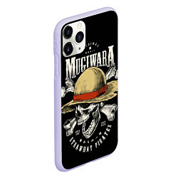 Чехол iPhone 11 Pro матовый MUGIWARA ONE PIECE, цвет: 3D-светло-сиреневый — фото 2
