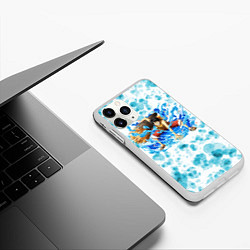 Чехол iPhone 11 Pro матовый One piece, цвет: 3D-белый — фото 2