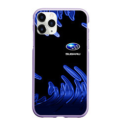 Чехол iPhone 11 Pro матовый Subaru