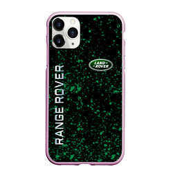 Чехол iPhone 11 Pro матовый LAND ROVER, цвет: 3D-розовый