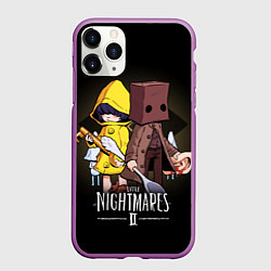 Чехол iPhone 11 Pro матовый LITTLE NIGHTMARES 2