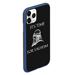 Чехол iPhone 11 Pro матовый Its time for Valheim, цвет: 3D-тёмно-синий — фото 2