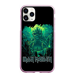 Чехол iPhone 11 Pro матовый IRON MAIDEN