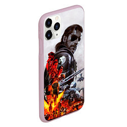 Чехол iPhone 11 Pro матовый Metal Gear, цвет: 3D-розовый — фото 2