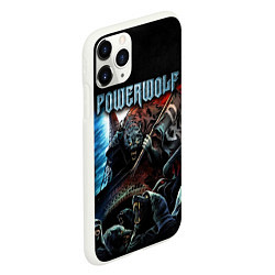 Чехол iPhone 11 Pro матовый Powerwolf, цвет: 3D-белый — фото 2