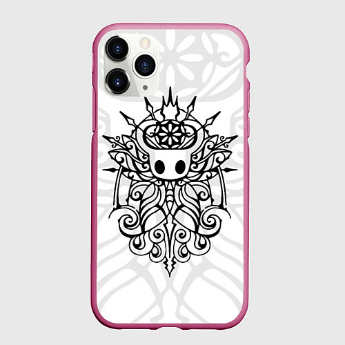 Чехол iPhone 11 Pro матовый HOLLOW KNIGHT ХОЛЛОУ НАЙТ / 3D-Малиновый – фото 1