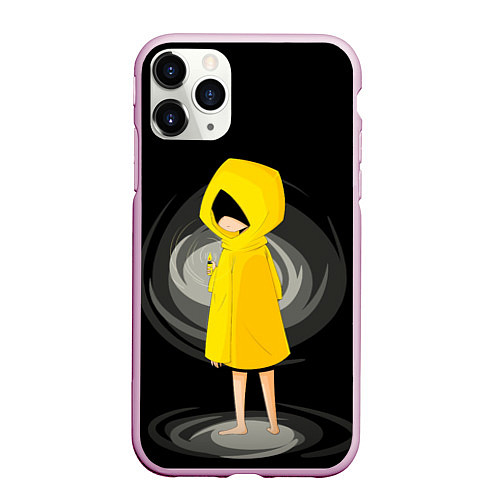 Чехол iPhone 11 Pro матовый Little Nightmares с Зажигалкой / 3D-Розовый – фото 1