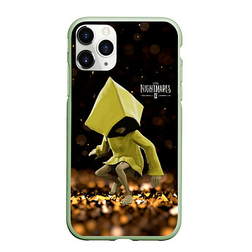 Чехол iPhone 11 Pro матовый Little Nightmares 2 / 3D-Салатовый – фото 1