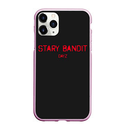 Чехол iPhone 11 Pro матовый Stary Bandit, цвет: 3D-розовый