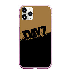 Чехол iPhone 11 Pro матовый DayZ, цвет: 3D-розовый