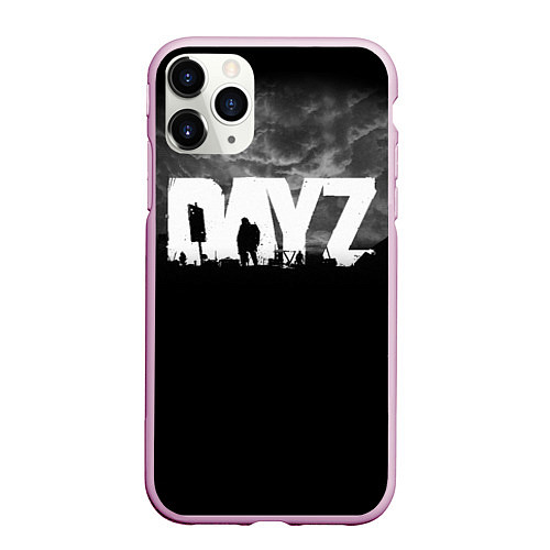 Чехол iPhone 11 Pro матовый DAYZ ДЕЙЗИ / 3D-Розовый – фото 1