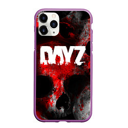 Чехол iPhone 11 Pro матовый DAYZ BLOOD ДЕЙЗИ КРОВЬ Z, цвет: 3D-фиолетовый