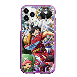 Чехол iPhone 11 Pro матовый ONE PIECE ВАН ПИС