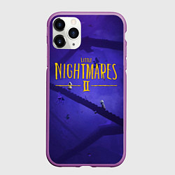 Чехол iPhone 11 Pro матовый LITTLE NIGHTMARES ЛИТЛ НАЙТМ, цвет: 3D-фиолетовый