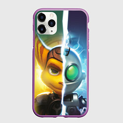 Чехол iPhone 11 Pro матовый Рэтчет и Кланr