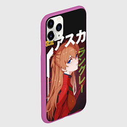Чехол iPhone 11 Pro матовый Asuka, цвет: 3D-фиолетовый — фото 2