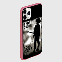 Чехол iPhone 11 Pro матовый THE CURE, цвет: 3D-малиновый — фото 2