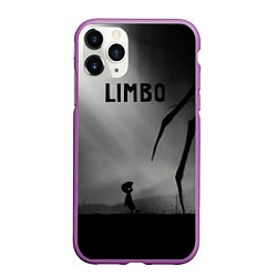 Чехол iPhone 11 Pro матовый Limbo, цвет: 3D-фиолетовый