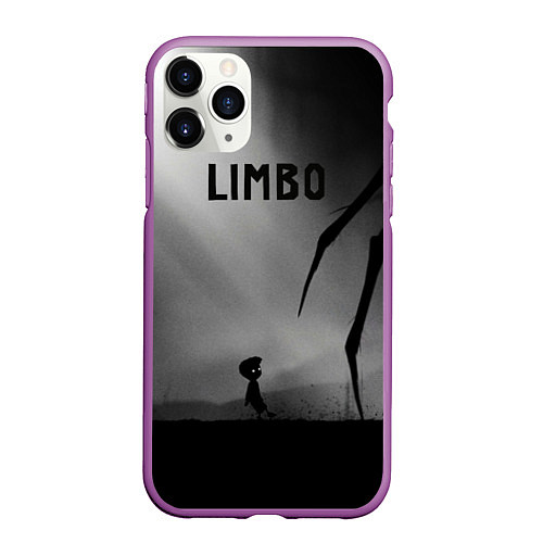 Чехол iPhone 11 Pro матовый Limbo / 3D-Фиолетовый – фото 1