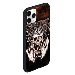 Чехол iPhone 11 Pro матовый Cannibal Corpse цвета 3D-черный — фото 2