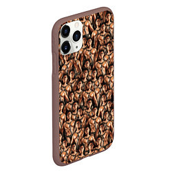 Чехол iPhone 11 Pro матовый Gachimuchi Van Darkholme, цвет: 3D-коричневый — фото 2