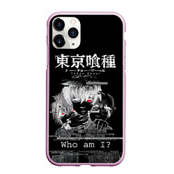 Чехол iPhone 11 Pro матовый Who am I? Tokyo Ghoul