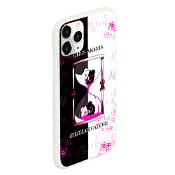 Чехол iPhone 11 Pro матовый MONOKUMA МОНОКУМА HOURGLASS, цвет: 3D-белый — фото 2