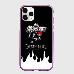 Чехол iPhone 11 Pro матовый DEATH NOTE ТЕТРАДЬ СМЕРТИ