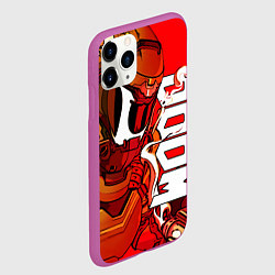 Чехол iPhone 11 Pro матовый DOOM Eternal, цвет: 3D-фиолетовый — фото 2