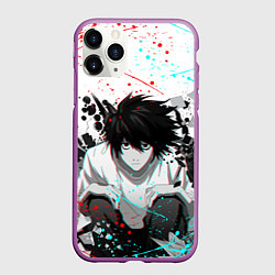 Чехол iPhone 11 Pro матовый DEATH NOTE ТЕТРАДЬ СМЕРТИ