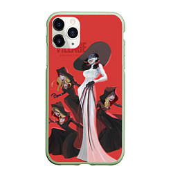 Чехол iPhone 11 Pro матовый VILLAGE resident evil, цвет: 3D-салатовый